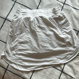 LULEMON WHITE SKIRT LONG